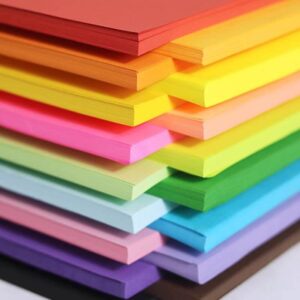 Colored Craft Paper Sheets